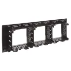 Avanti Рамка-суппорт черная для In-liner Front, 6 модульная