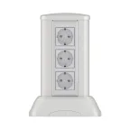 Миниколонна алюминиевая 250мм серый металлик