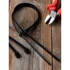 Хомут P6.6 стандартный черный 7.6x450 (100шт) FlexLock PROxima