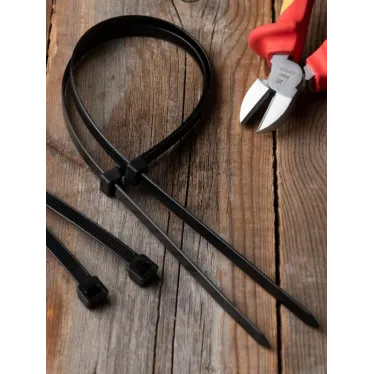 Хомут P6.6 стандартный черный 7.6x450 (100шт) FlexLock PROxima