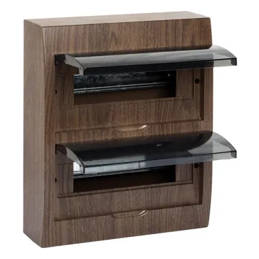 Щит распределительный навесной ЩРН-П-24 темное дерево IP41 PROxima