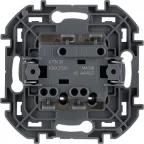 Выключатель двухклавишный с подсветкой/индикацией INSPIRIA 10 AX 250 В~ слоновая кость