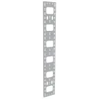Органайзер кабельный вертикальный 150х12мм 33U серый