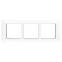 Avanti Рамка-суппорт белая для In-liner Front, 6 модульная