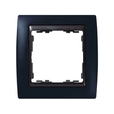 Рамка на 1 пост, S82, графит - графит