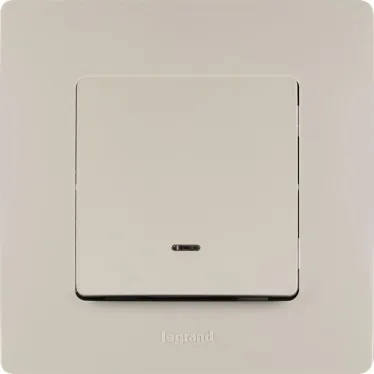 ETIKA Рамка 1 пост слоновая кость