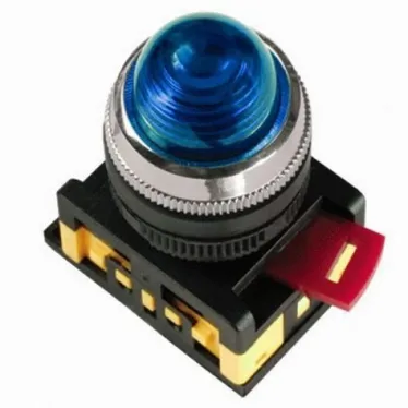 Лампа AL-22 сигнальная синяя неон