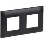 SKANDY Рамка 2-местная SK-F02Bl черный IEK