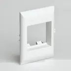 Рамка для встраиваемого оборудования 45х50х15 мм для РКК-100х60 и 100х40 (белый)