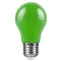 Лампа светодиодная LED 3вт Е27 зеленый шар