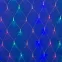 Сетка светодиодная с контроллером 240 светодиодов 2.5х2 м разноцветная IP20 провод прозрачный ULD-N2520-240/DTA MULTI IP20