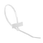 Хомут под маркер nylon 200x2,5 мм 100 шт. белый, REXANT