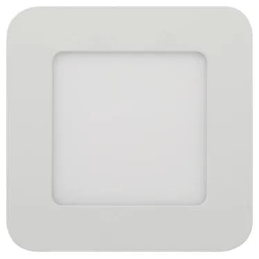 Светильник светодиодный ДВО-6W 4000К 210Лм a 118мм IP20 квадратный