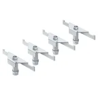 Комплект усиленных опор DSSL2 для монтажного основания UZD h-75-110 мм (4 шт.,сталь)