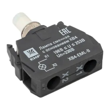 Лампа сменная c основанием XB4 синяя 230В PROxima