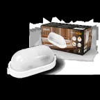 Светильник ЖКХ под лампу 1хE27 AC 220В IP54 овал 160х80х212мм max 60Вт НБП Gauss