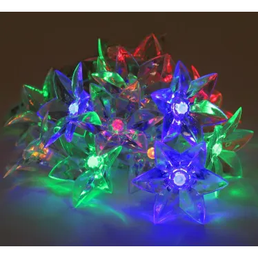 ENIN-3Z Гирлянда LED Нить Цветы 3 м мультиколор, 220V, IP20 (36/864)