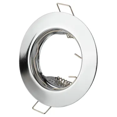 Светильник штампованный MR16,12V/220V, 50W хром ST3 CH