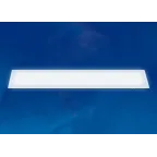 Светильник светодиодный потолочный универсальный. Холодный свет (5000K). 4400Лм. Корпус белый. В комплекте с и/п.