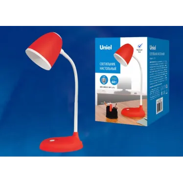 Светильник настольный, 60W. Е27. TLI-228 RED E27 Механический выключатель. Красный.