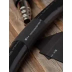 Термоусаживаемая трубка ТУТ нг 50/25 черная в отрезках по 1м PROxima