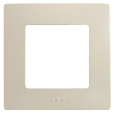 ETIKA Рамка 1 пост слоновая кость