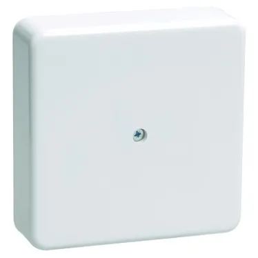Коробка распаячная 75х75х20 (без клеммы) белая IP40 (100/3000)
