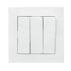 Валенсия Выключатель 3-кл. 10А белый