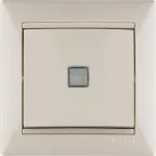 VALENA Рамка 1 пост слоновая кость