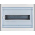 Щит распределительный навесной ЩРн-П-12 пластиковый прозрачная дверь Nedbox