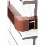 Угол внешний (40х25) (4 шт) Plast под темное дерево