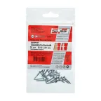 Шуруп универсальный 3х20 потайная головка, остроконечный, оцинкованный (30шт) - пакет