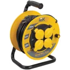 Удлинитель силовой 4 розетки шнур 20м ПВС 3х1.5 УК20 IP44