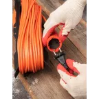 Удлинитель на рамке 'Зевс 2.0' 40м с заземлением ПВС 3x1.0 16А/3.5кВт PROxima