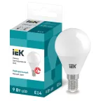                  Лампа светодиодная G45 шар 9Вт 230В 4000К E14 IEK
               