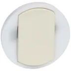 Celiane Лицевая панель выключателя/переключателя 067001/02/31/32 с контурной подсветкой слоновая кость