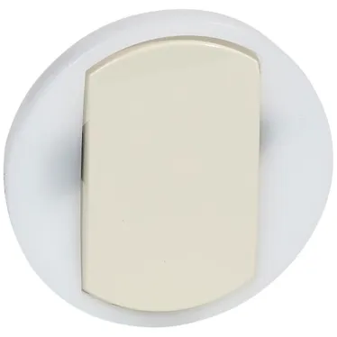 Celiane Лицевая панель выключателя/переключателя 067001/02/31/32 с контурной подсветкой слоновая кость