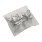 Скоба металлическая двухлапковая d21-22мм (10шт.) PROxima