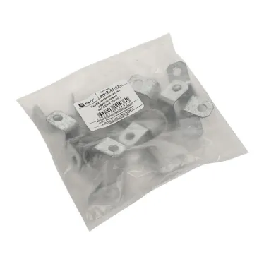 Скоба металлическая двухлапковая d21-22мм (10шт.) PROxima