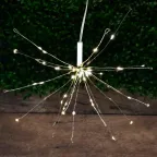 Светильник садовый подвесной Фейерверк на солнечной батарее ERAUF024-02