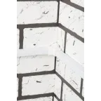 Угол внутренний (25х25) (4 шт) Plast Белый