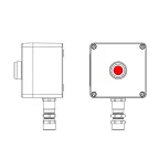 Взрывозащищенный пост управления из полиэстера CPE-P-03-(1xP1R(11))-1xKA2MHK(C)1Ex d e IIC Т5 Gb / Ex tb IIIC T95°C Db IP66 / КЗ / ШЗ