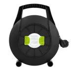 Удлинитель силовой BPx-4e-3x1-10m в закрытом корпусе с заземлением с выключателем 4 розетки 10м ПВС 3x1мм2 10А