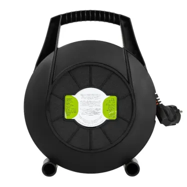 Удлинитель силовой BPx-4e-3x1-10m в закрытом корпусе с заземлением с выключателем 4 розетки 10м ПВС 3x1мм2 10А