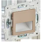                  SKANDY Подсветка LED встраиваемая SK-L01Sa песочный IEK
               