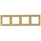 Рамка на 4 поста, Эра12, сосна, 12-5004-11
