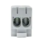 Клемма силовая вводная двойная КСВ 16-50 серая PROxima