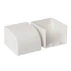 Заглушка (60х40) (4 шт) Plast PROxima белый