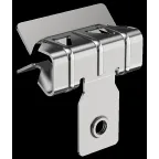 Зажим балочный 2-7мм с ушком и резьбой М6 HDZ