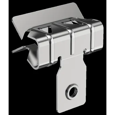 Зажим балочный 2-7мм с ушком и резьбой М6 HDZ